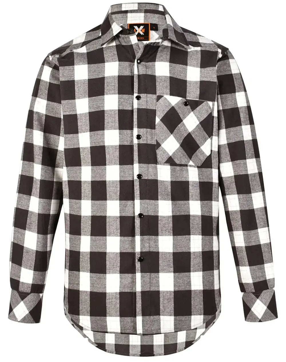 Winning Spirit Unisex Classic Flannel Plaid Shirt WT11 Winning Spirit
